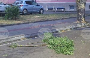 При силен вятър не стойте на открито заради опасността от падащи предмети, съветват от пожарната