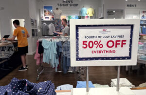 Продажбите на дребно в САЩ са останали без промяна през октомври