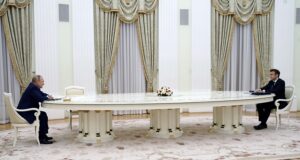 Путин и Макрон