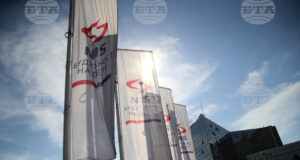 Сградата на националната петролна компания на Сърбия НИС в Белград