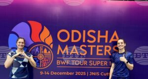 Стефани Стоева и Габриела Стоева стартираха с победа на турнир по бадминтон в Индия