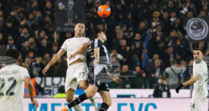 Удинезе измъкна точка от Лацио с гол в добавеното време