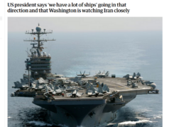 Американска „армада“ се насочва към Близкия изток, докато броят на жертвите в Иран надхвърли 5 000