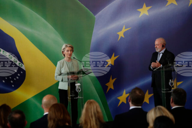 В навечерието на подписването на споразумението между ЕС и Меркосур Лула да Силва и Фон дер Лайен изтъкнаха ползите от него