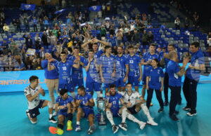 Волейболният Левски победи германския Фридрихсхафен в реванша, но отстъпи в златния гейм и отпадна за Купата на ЦЕВ