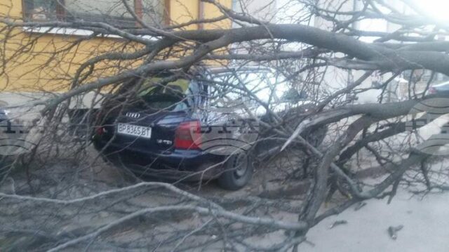 Във Враца от няколко часа духа ураганен вятър с пориви Във Враца от няколко часа духа ураганен вятър с пориви със скорост над 120 км/ч, има сериозни щети, съобщи кметът Калин Каменов