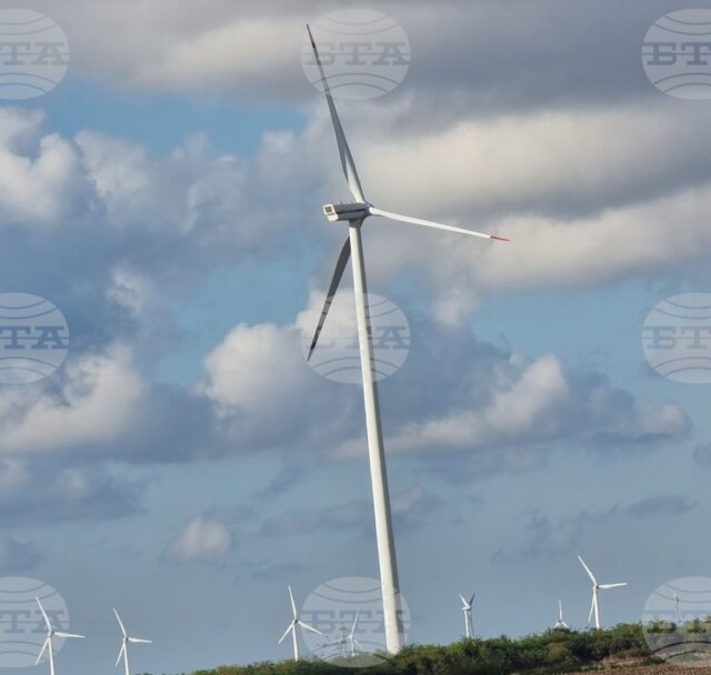 Вятърната енергия осигури 20 процента от електричеството в Европа през изминалото денонощие, а в България - 3,9 процента