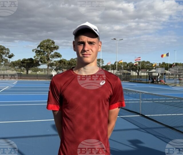 Димитър Кисимов ще играе за трофея на двойки при юношите на Откритото първенство на Австралия по тенис