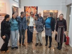 Изложбата „Национално/локално” на Художествена галерия – Казанлък беше открита тази вечер в Българския културно-информационен център в Скопие Изложбата „Национално/локално” на Художествена галерия - Казанлък беше открита тази вечер в Българския културно-информационен център в Скопие