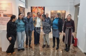 Изложбата „Национално/локално” на Художествена галерия - Казанлък беше открита тази вечер в Българския културно-информационен център в Скопие