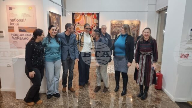 Изложбата „Национално/локално” на Художествена галерия - Казанлък беше открита тази вечер в Българския културно-информационен център в Скопие