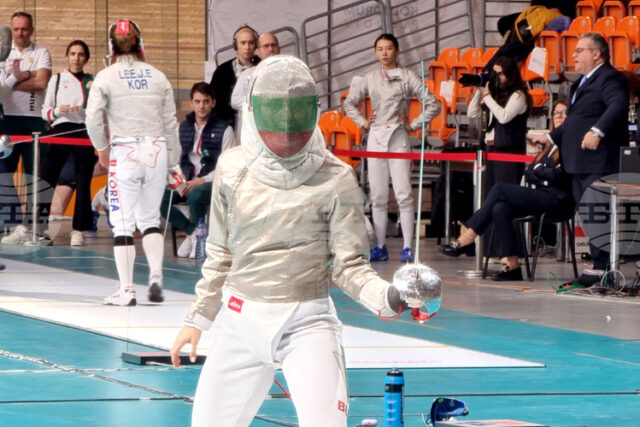 Йоана Илиева завърши на пето място в надпреварата на сабя жени на Гран При на Тунис