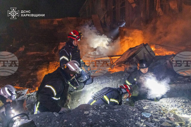 Кметът на Харков заяви, че руските сили са поразили критичен инфраструктурен обект в града
