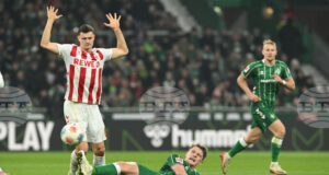 Кьолн спечели три точки при домакинството си на Волфсбург