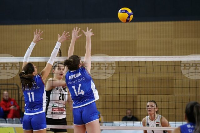 Левски победи Дея спорт в първенството на България по волейбол за жени