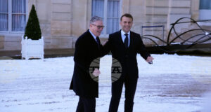 Париж, Лондон и Киев подписаха съвместна декларация за намерения за бъдещо разполагане на многонационални сили в Украйна