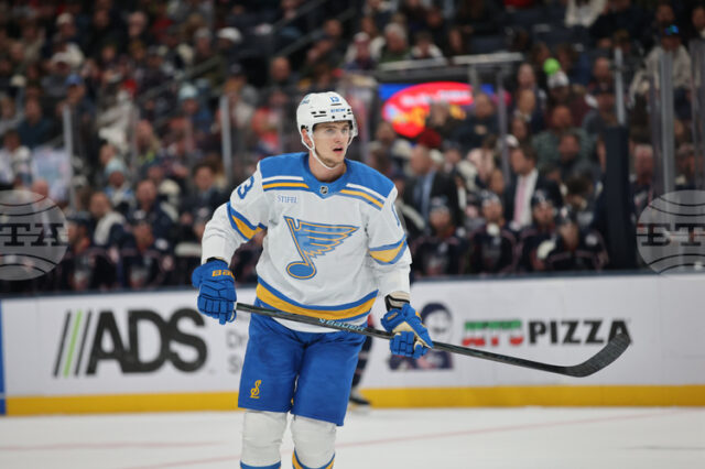 Руският нападател Алексей Торопченко подписа договор със Сейнт Луис в НХЛ за още две години