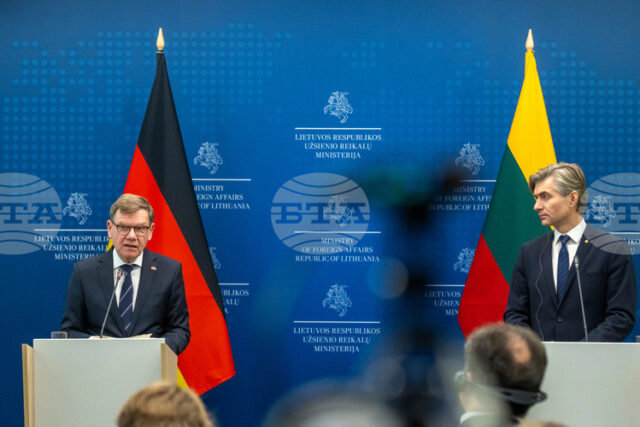 След съвместната отбрана Литва и Германия се обединиха и на След съвместната отбрана Литва и Германия се обединиха и на дипломатическия фронт