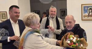 Със самостоятелната изложба графикът Божидар Мечев отбеляза своята 80-годишнина