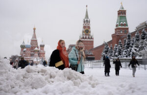 Температурата в Москва падна под минус 20 градуса