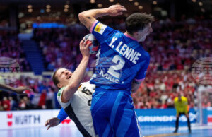 Тимът на Германия отстрани защитаващия титлата си Франция на Европейското първенство по хандбал, Хърватия и Исландия са на полуфиналите