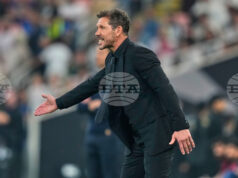 Треньорът на Атлетико Мадрид Диего Симеоне подчерта важността на Антоан Гризман преди домакинството срещу Алавес