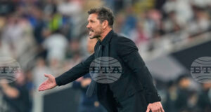 Треньорът на Атлетико Мадрид Диего Симеоне подчерта важността на Антоан Гризман преди домакинството срещу Алавес