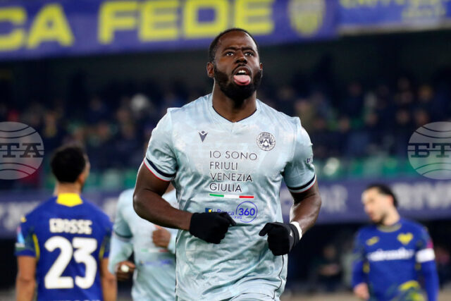 Удинезе надигра Верона като гост в последен мач от 22-ия Удинезе надигра Верона като гост в последен мач от 22-ия кръг в Серия А