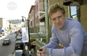 Робърт Редфорд през 2003 г. в Парк сити, снимка: AP