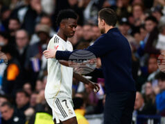 Шаби Алонсо подкрепи Винисиус, въпреки освиркванията от страна на публиката