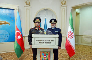 АЗЕРТАДЖ: Азербайджанският министър на отбраната се срещна с иранския си колега