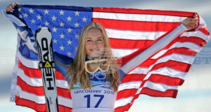 Арнолд Шварценегер към Линдзи Вон: "Линдзи няма да се прибере от тези Олимпийски игри с медал, а със сърце на шампион"