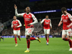 Арсенал спечели дербито с Тотнъм и възстанови преднината си на върха във Висшата лига