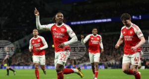 Арсенал спечели дербито с Тотнъм и възстанови преднината си на върха във Висшата лига