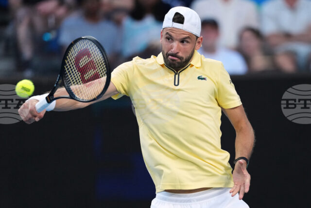 Григор Димитров допусна поражение в първия кръг на сингъл на турнир по тенис в Далас