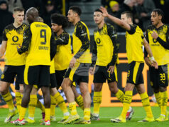 Два гола на Серу Гираси донесоха трудна победа на Борусия Дортмунд над Хайденхайм