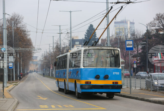 Два реставрирани тролейбуса ще бъдат пуснати в движение в София по повод 85 години тролейбусен транспорт