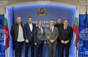 Димитър Илиев се срещна с президента на Европейската федерация по водни спортове Антонио Жозе Силва