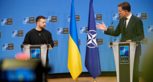 Володимир Зеленски и Марк Рюте