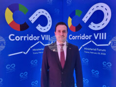 Изграждането на Коридор 8 винаги е било приоритет от национално значение за България, заяви заместник-министърът на външните работи в Тирана Изграждането на Коридор 8 винаги е било приоритет от национално значение за България, заяви заместник-министърът на външните работи в Тирана