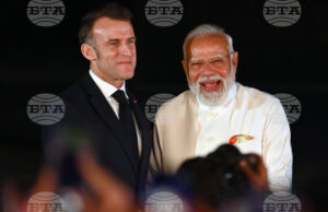 Френският президент Еманюел Макрон се срещна с индийския премиер Нарендра Моди