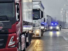 Интензивен е трафикът на граничните пунктове „Капитан Андреево“ и „Лесово“ на изход за товарни автомобили