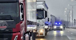 Интензивен е трафикът на граничните пунктове „Капитан Андреево“ и „Лесово“ на изход за товарни автомобили