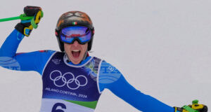 Италианската скиорка Федерика Бриньоне спечели алпийския супергигантски слалом на Олимпийските игри в Милано-Кортина