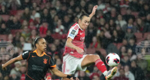 Кейтлин Форд отбеляза гол в продълженията, за да донесе победата на Арсенал в първото издание на турнира по футбол за Купата на шампионите за жени