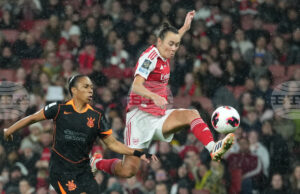 Кейтлин Форд отбеляза гол в продълженията, за да донесе победата на Арсенал в първото издание на турнира по футбол за Купата на шампионите за жени