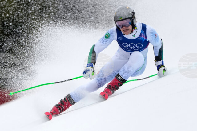 Лукас Бротен с огромен аванс след първия манш на гигантския слалом, Калин Златков завърши 40-и