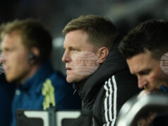 Мениджърът на Нюкасъл Еди Хау е доволен от силния сезон на отбора в Шампионската лига Мениджърът на Нюкасъл Еди Хау е доволен от силния сезон на отбора в Шампионската лига