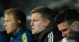 Мениджърът на Нюкасъл Еди Хау е доволен от силния сезон на отбора в Шампионската лига