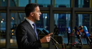 генералният секретар на НАТО Марк Рюте